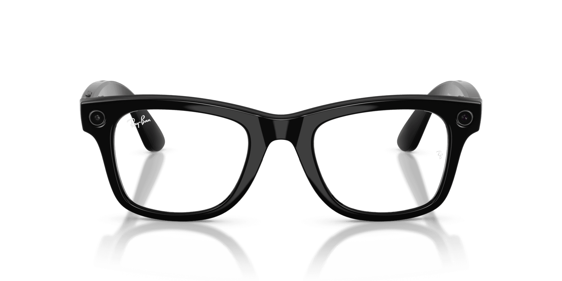 Meta Ray-Ban Meta Wayfarer · Schwarz glänzend · Transitions Graphitgrün · Standard