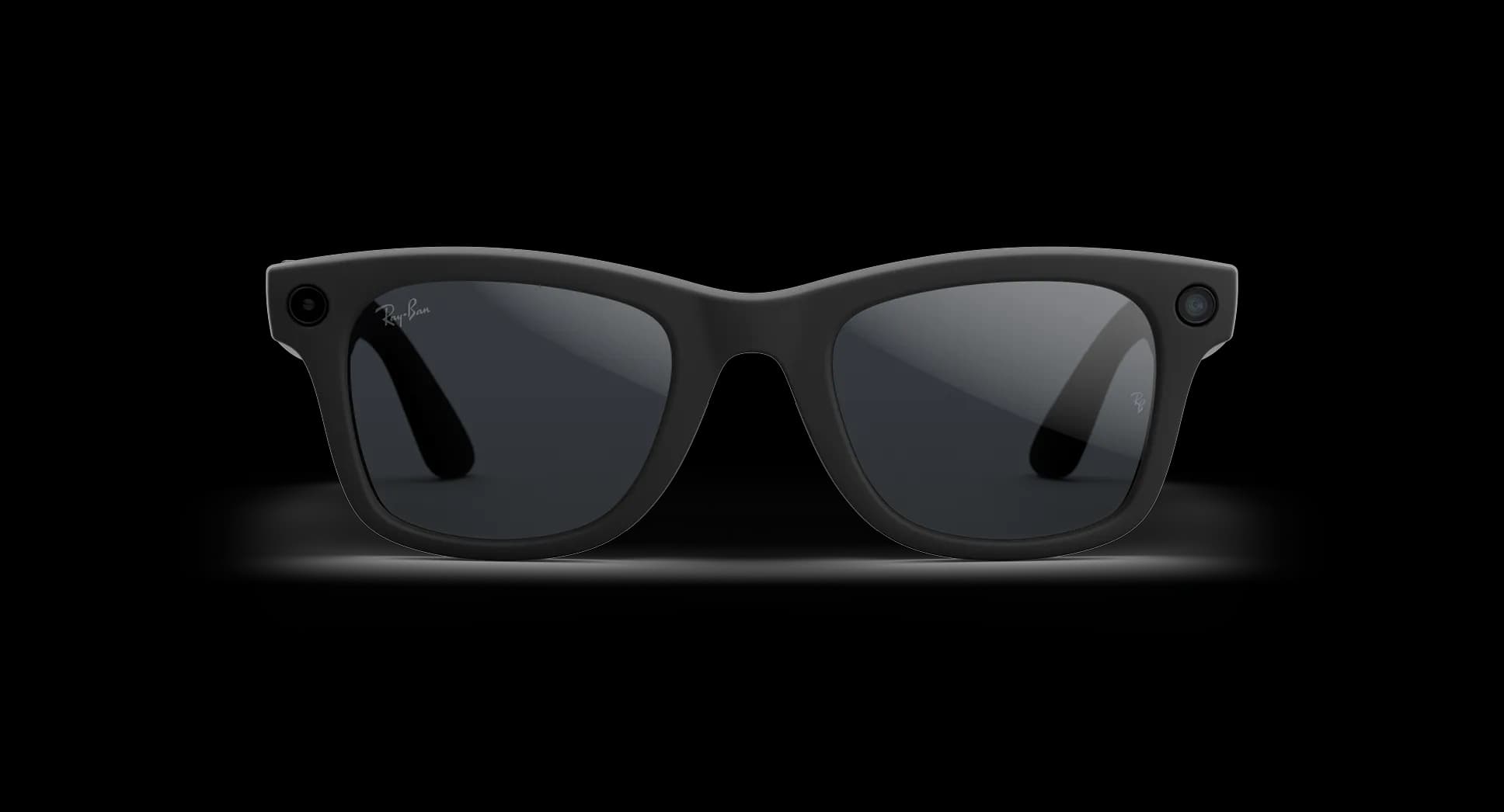 Meta Ray-Ban Meta Wayfarer · Schwarz matt · Transitions Grau · Groß