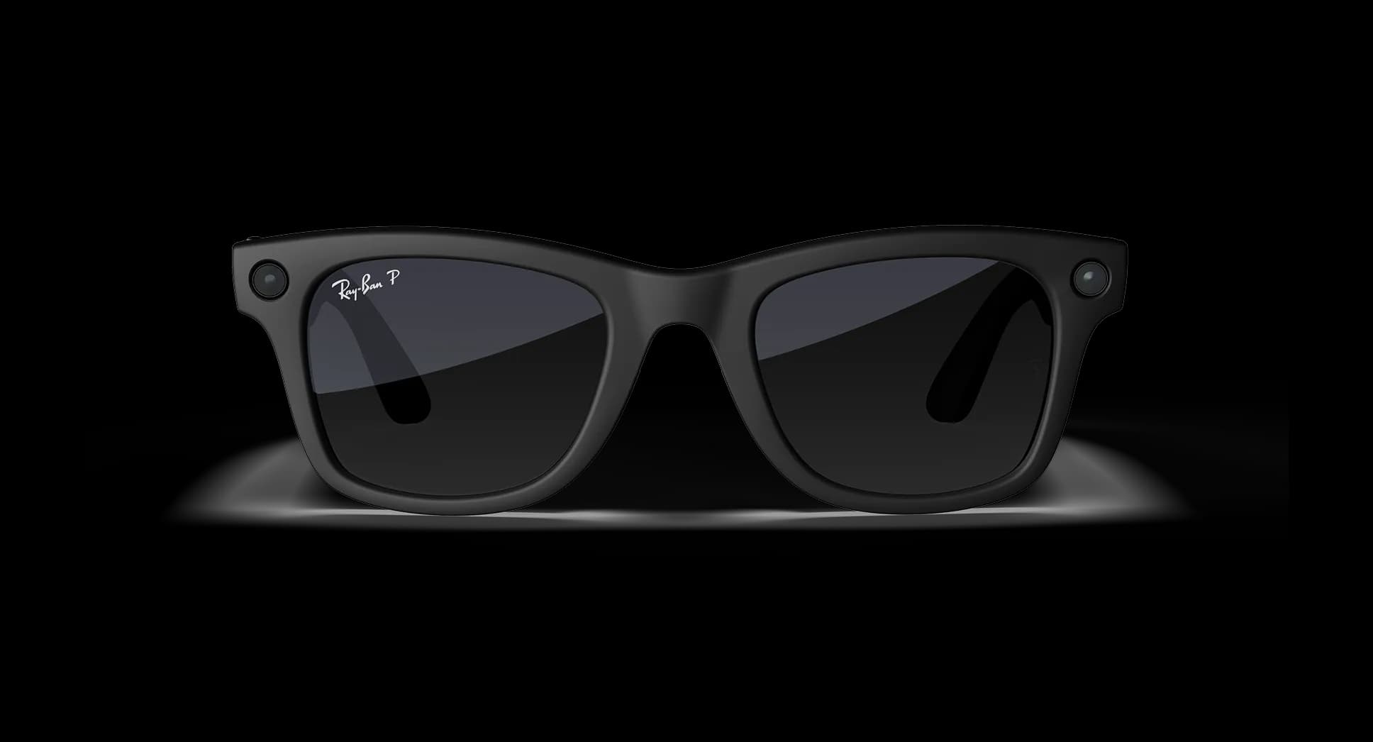 Meta Ray-Ban Meta Wayfarer · Schwarz matt · Graphitgrau · Groß